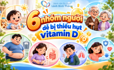 6 nhóm người dễ bị thiếu hụt vitamin D